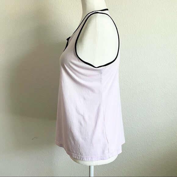 KATE Spade Purple Keyhole Bow Pajama Tank Top M - Picture 3 of 7